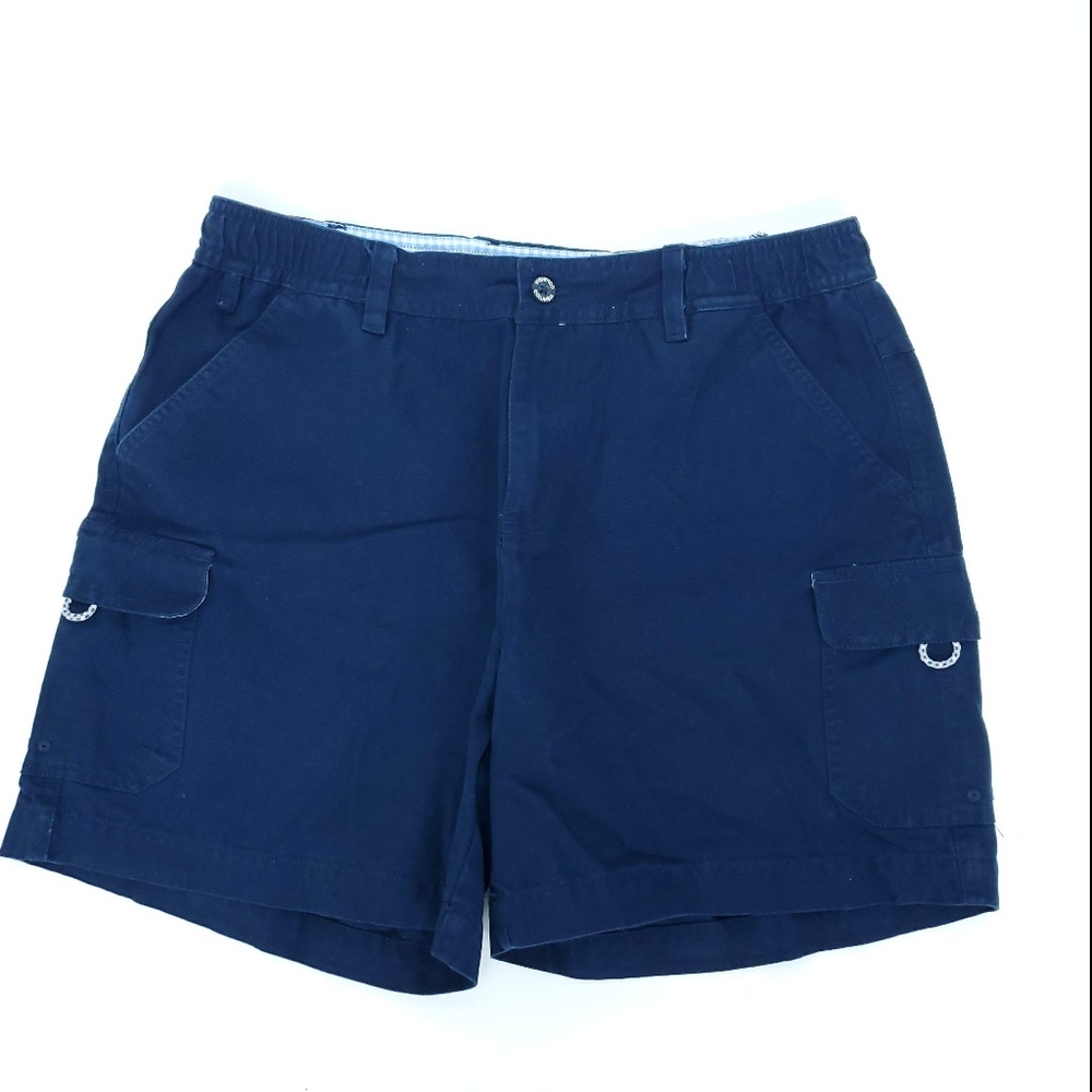 Columbia Blue PFG Cargo Fishing Hiking Shorts